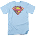 DC Comics - Superman - Distressed Shield #2 - Adult Unisex T-Shirt - Blue