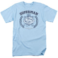 DC Comics - Superman - Collegiate Crest - Adult Unisex T-Shirt - Blue