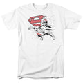 DC Comics - Superman - Double The Power - Adult Unisex T-Shirt - White
