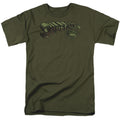 DC Comics - Superman - Camo Logo & Shield - Adult Unisex T-Shirt - Green