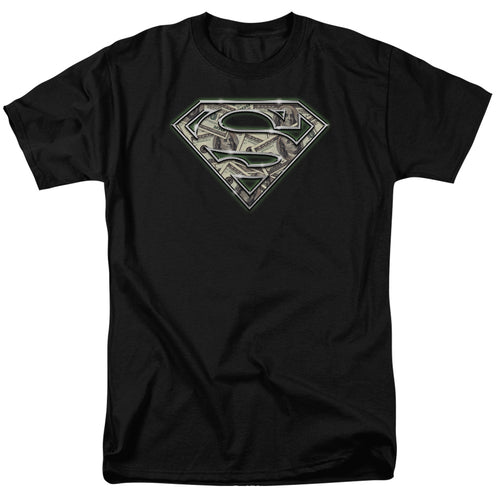 DC Comics - Superman - All About The Benjamins - Adult Unisex T-Shirt - Black
