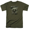 DC Comics - Superman - Camo Logo - Adult Unisex Short Sleeve T-Shirt - Green