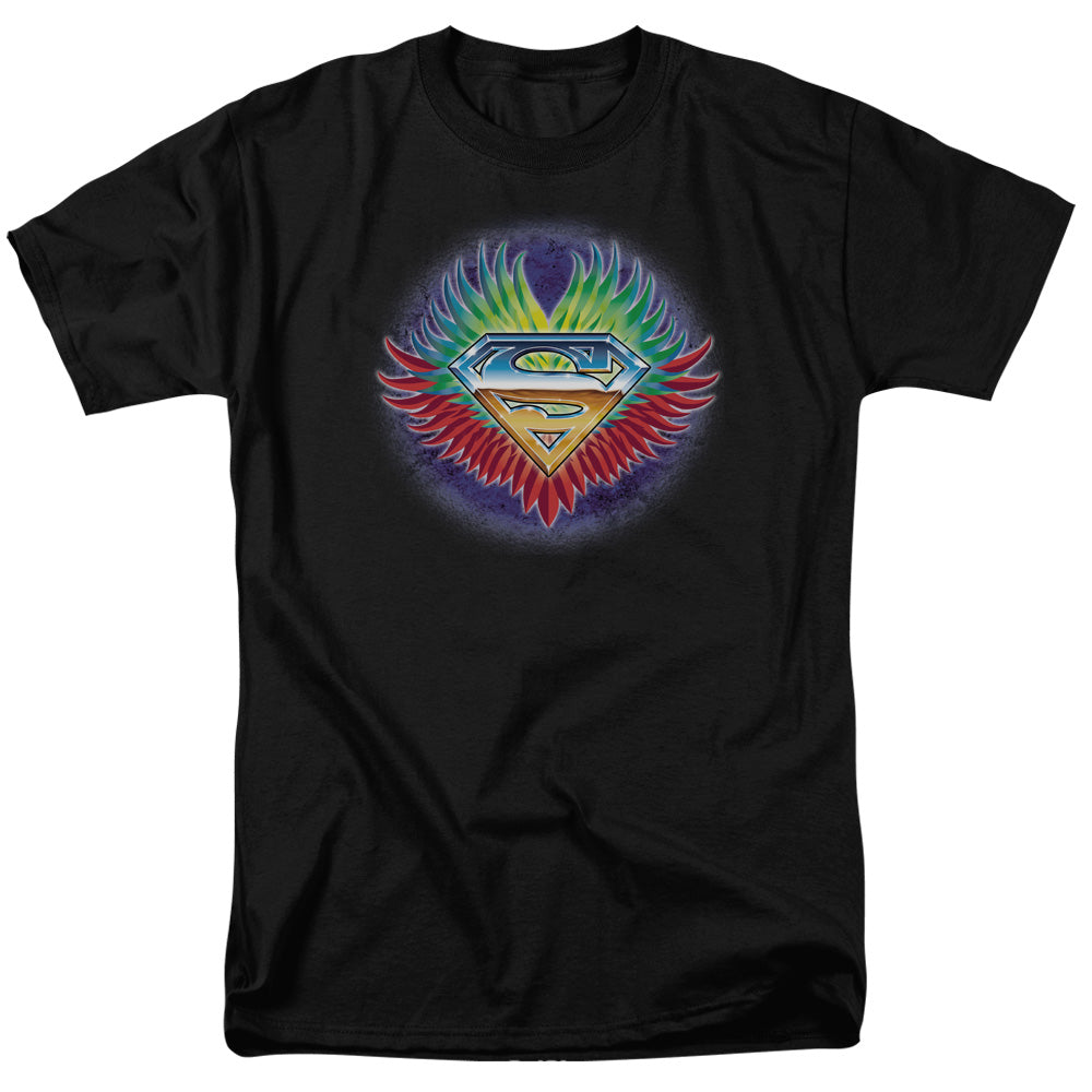DC Comics - Superman - Dont Stop Believing - Adult Unisex T-Shirt - Black
