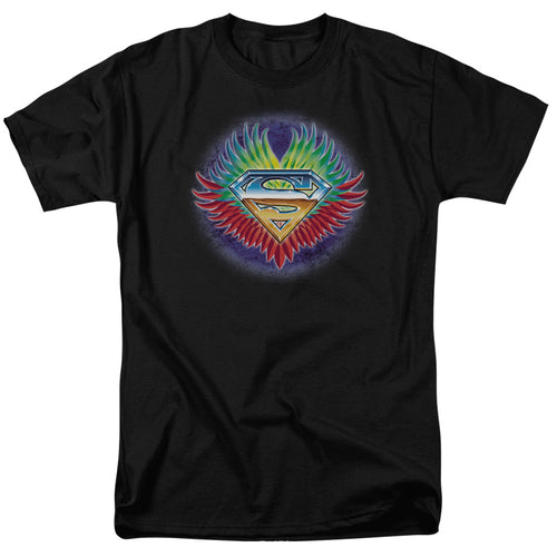 DC Comics - Superman - Dont Stop Believing - Adult Unisex T-Shirt - Black