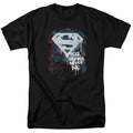 DC Comics - Superman - Real Heroes Never Die - Adult Unisex T-Shirt - Black