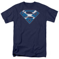 DC Comics - Superman - Scottish Shield - Adult Unisex T-Shirt - Blue