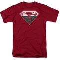 DC Comics - Superman - Welsh Shield - Adult Unisex Short Sleeve T-Shirt - Red