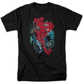 DC Comics - Superman - Gritty - Adult Unisex Short Sleeve T-Shirt - Black