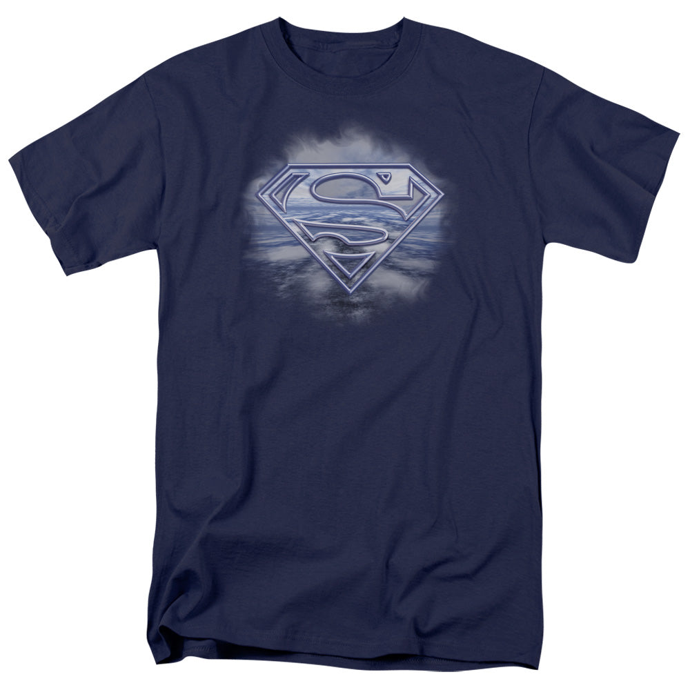 DC Comics - Superman - Freedom Of Flight - Adult Unisex T-Shirt - Blue