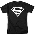 DC Comics - Superman - Logo - Adult Unisex Short Sleeve T-Shirt - Black