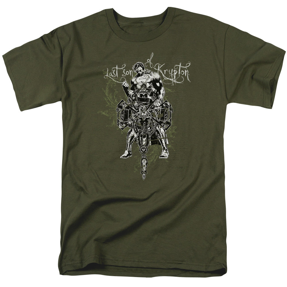 DC Comics - Superman - Last Son Gothic - Adult Unisex T-Shirt - Green