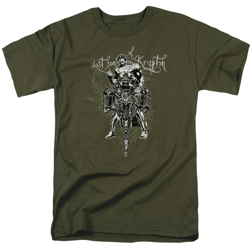 DC Comics - Superman - Last Son Gothic - Adult Unisex T-Shirt - Green
