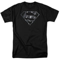 DC Comics - Superman - Mech Shield - Adult Unisex Short Sleeve T-Shirt - Black
