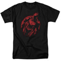 DC Comics - Superman - Sprayed Supes - Adult Unisex Short Sleeve T-Shirt - Black