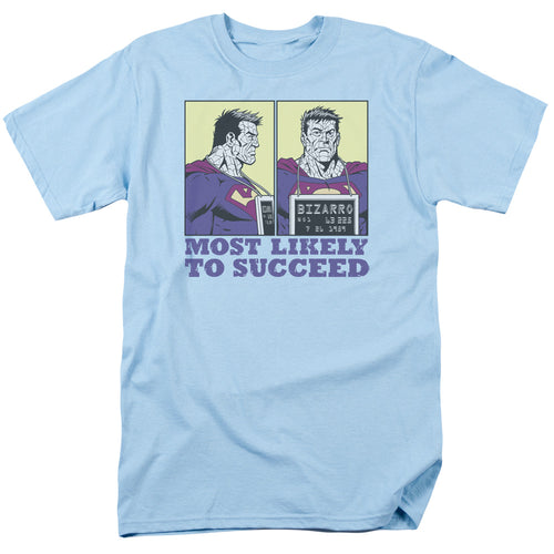 DC Comics - Superman - Most Likely - Adult Unisex Short Sleeve T-Shirt - Blue