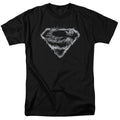DC Comics - Superman - Smoking Shield - Adult Unisex T-Shirt - Black