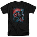 DC Comics - Superman - Red Sun - Adult Unisex Short Sleeve T-Shirt - Black
