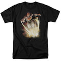 DC Comics - Superman - Explosive - Adult Unisex Short Sleeve T-Shirt - Black