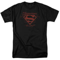 DC Comics - Superman - Los Angeles - Adult Unisex Short Sleeve T-Shirt - Black