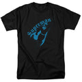 DC Comics - Superman - Darkness - Adult Unisex Short Sleeve T-Shirt - Black
