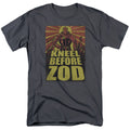 DC Comics - Superman - Zod Poster - Adult Unisex Short Sleeve T-Shirt - Gray