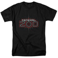DC Comics - Superman - Zod Logo - Adult Unisex Short Sleeve T-Shirt - Black