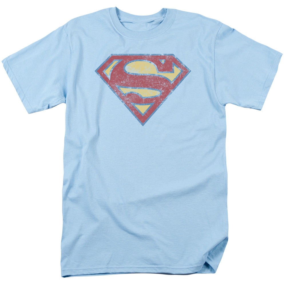 DC Comics - Superman - Super S - Adult Unisex Short Sleeve T-Shirt - Blue