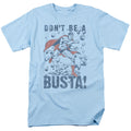 DC Comics - Superman - Busta - Adult Unisex Short Sleeve T-Shirt - Blue