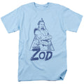 DC Comics - Superman - Vintage Zod - Adult Unisex Short Sleeve T-Shirt - Blue