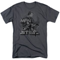 DC Comics - Superman - Steel Poses - Adult Unisex Short Sleeve T-Shirt - Gray