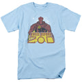 DC Comics - Superman - Kneel Before - Adult Unisex Short Sleeve T-Shirt - Blue
