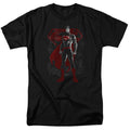 DC Comics - Superman - Aftermath - Adult Unisex Short Sleeve T-Shirt - Black