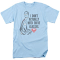 DC Comics - Superman - Dont Need Glasses - Adult Unisex T-Shirt - Blue