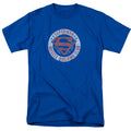 DC Comics - Superman - Muscle Club - Adult Unisex Short Sleeve T-Shirt - Blue