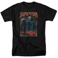 DC Comics - Superman - Head Bang - Adult Unisex Short Sleeve T-Shirt - Black