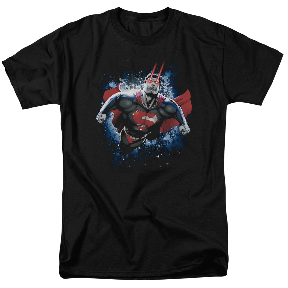 DC Comics - Superman - Stardust - Adult Unisex Short Sleeve T-Shirt - Black