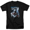 DC Comics - Superman - Protect Earth - Adult Unisex Short Sleeve T-Shirt - Black