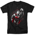 DC Comics - Superman - Propaganda - Adult Unisex Short Sleeve T-Shirt - Black