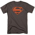 DC Comics - Superman - Vintage Shield Collage - Adult Unisex T-Shirt - Gray