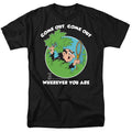 The Smurfs - Gargamel - Adult Unisex Short Sleeve T-Shirt - Black