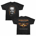 Silence Of The Lambs - Hannibal Face Color Moth - Bronx Oversized Short Sleeve T-Shirt - Front & Back Print - Black