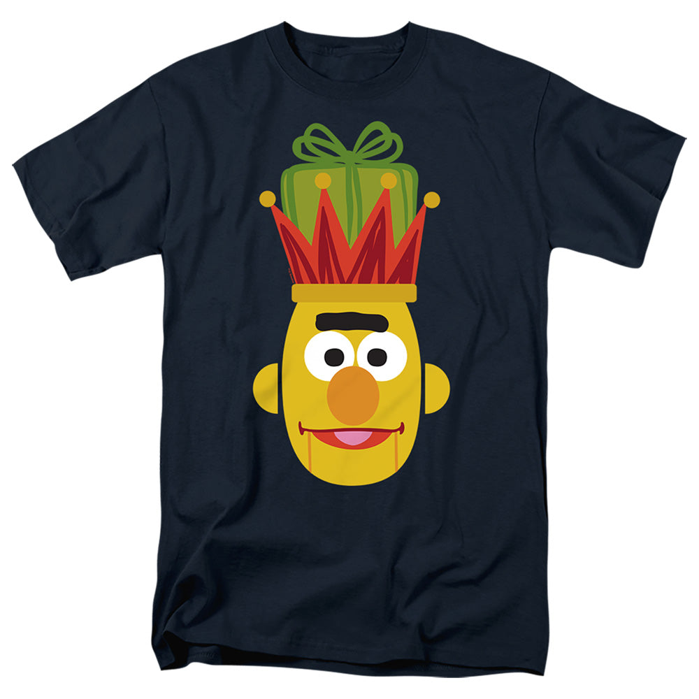 Sesame Street - Christmas Nutcracker Bert - Adult Unisex T-Shirt - Blue