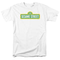 Sesame Street - Logo - Adult Unisex Short Sleeve T-Shirt - White