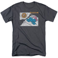 Sesame Street - Meanwhile - Adult Unisex Short Sleeve T-Shirt - Gray