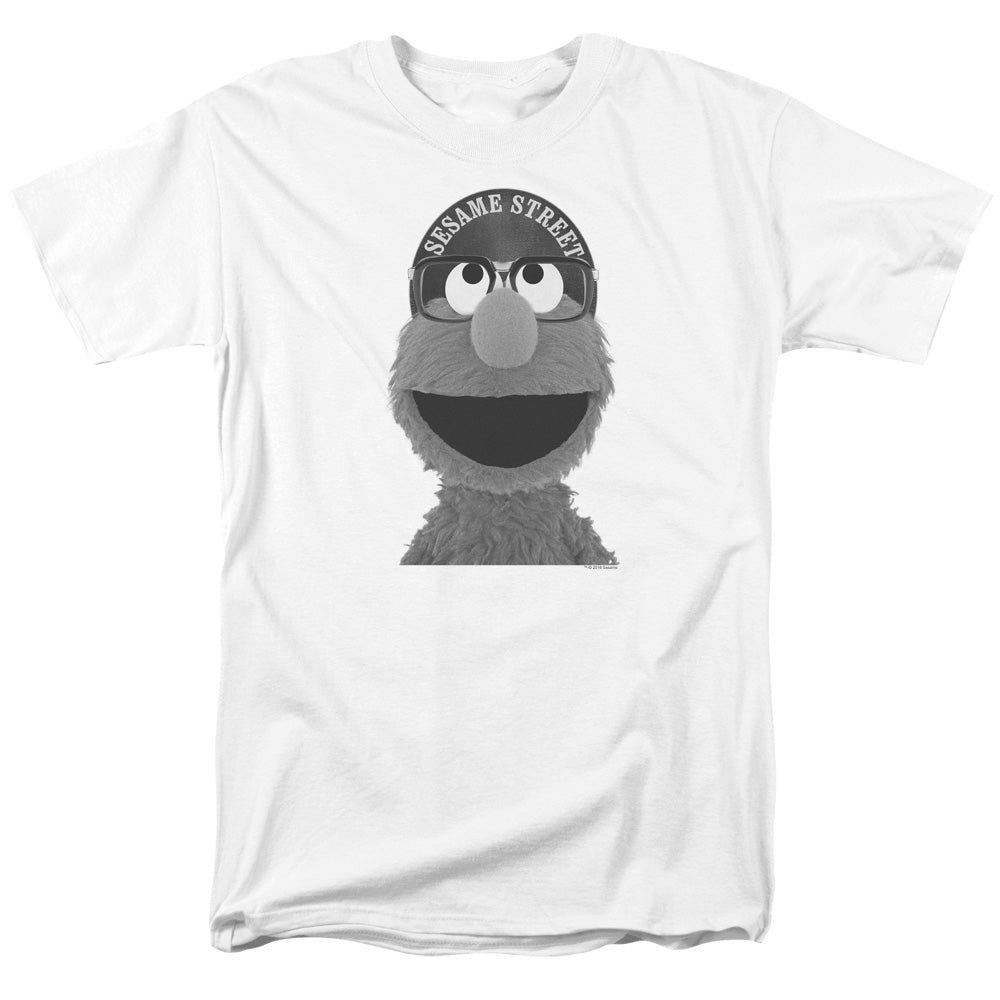 Sesame Street - Elmo Lee - Adult Unisex Short Sleeve T-Shirt - White