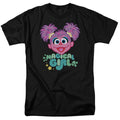 Sesame Street - Magical Girl Abby Cadabby - Adult Unisex T-Shirt - Black