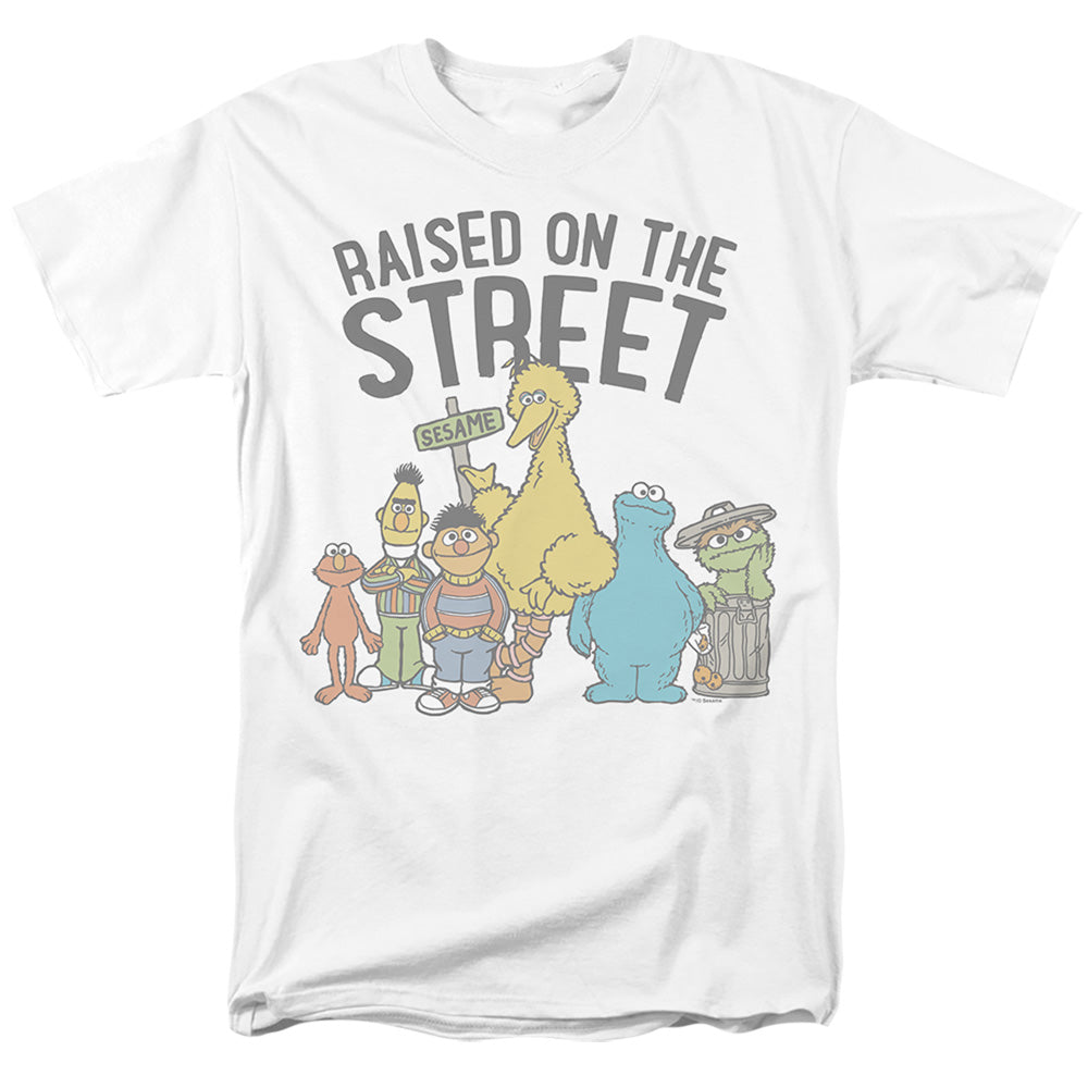 Sesame Street - The In My Hood #2 - Adult Unisex Short Sleeve T-Shirt - Gray