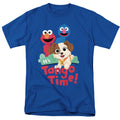 Sesame Street - Tango Time - Adult Unisex Short Sleeve T-Shirt - Blue