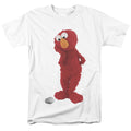 Sesame Street - Existential Elmo - Adult Unisex Short Sleeve T-Shirt - White