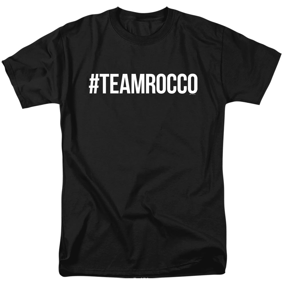 Sesame Street - Team Rocco - Adult Unisex Short Sleeve T-Shirt - Black